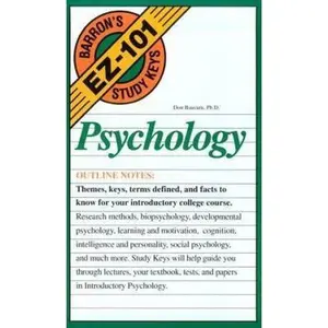USED-Psychology (EZ-101 Study Keys) by Don Baucum (Paperback)