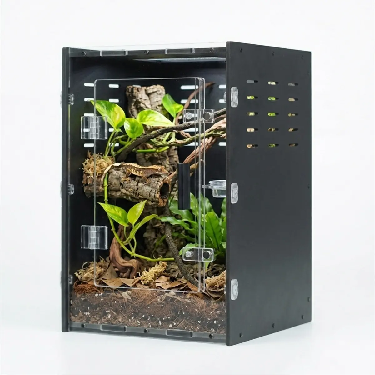 MonsterBox Enclosure's 8"8"12"PVC Reptile Enclosure Enclosed MonsterBox Enclosure's 8"8"12"PVC Reptile Enclosure Enclosed