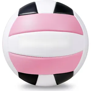 Soft Touch Volleyball Ball Gifts for Teen Girls Kids Youth Team Beginners Durable Volleyballs for Outdoor Indoor Beach Pool Water Play Official Size 5 Training Practice Volley Ball