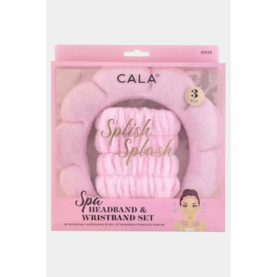 Spa Headband & Wristband Set
