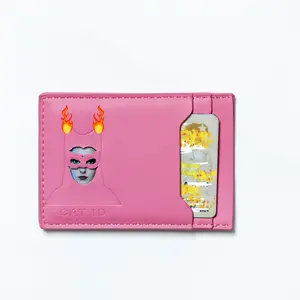 Cat Lady Hero Featuring ID Wallet (Version without hair texture), Driver License Holder, Suitable for Most Faces, Best Gifts for Friends and Lovers, Girls' Choice, Mother's Day Gift