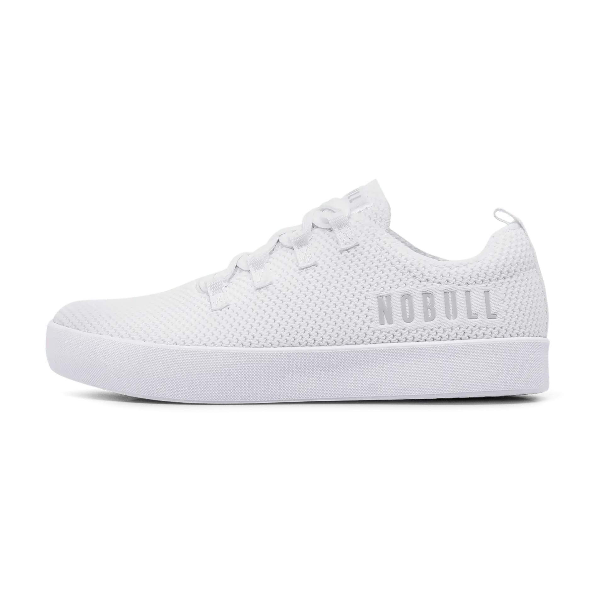 NOBULL Women's Recs Knit Shoe in White - Casual Sneaker, Training Footwear