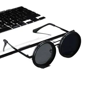 ND9 Adjustable Fishing Sunglasses with UV Protection Polarized Anti-Glare High-Grade Sunwear for Men Women Outdoor Sports Driving Travel