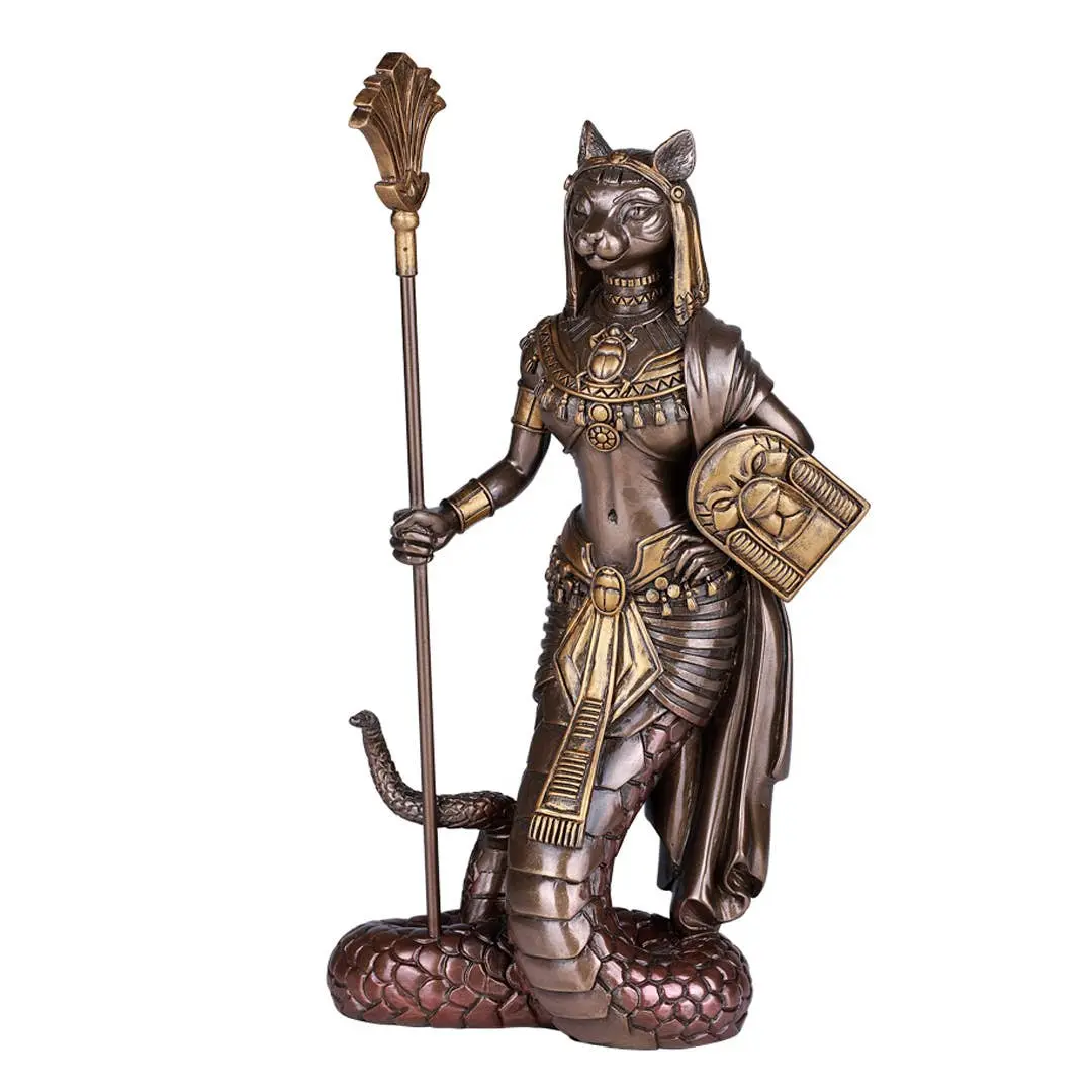 Egyptian Bastet Statue – Bronze Finish