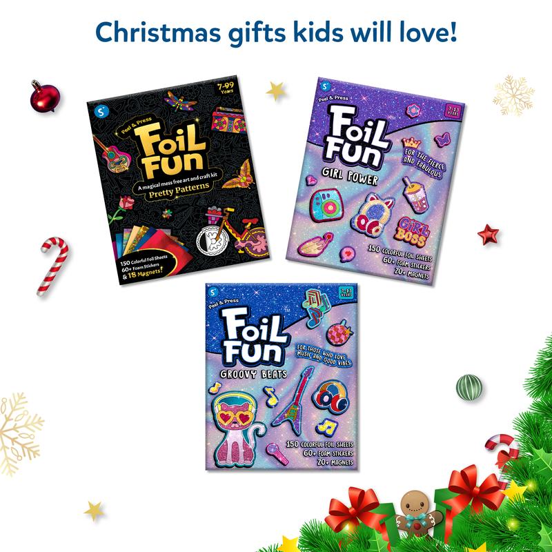 Skillmatics Foil Fun - Art & Craft Activity, Mess Free Art, DIY Creative Kit for Kids Ages 4 and up