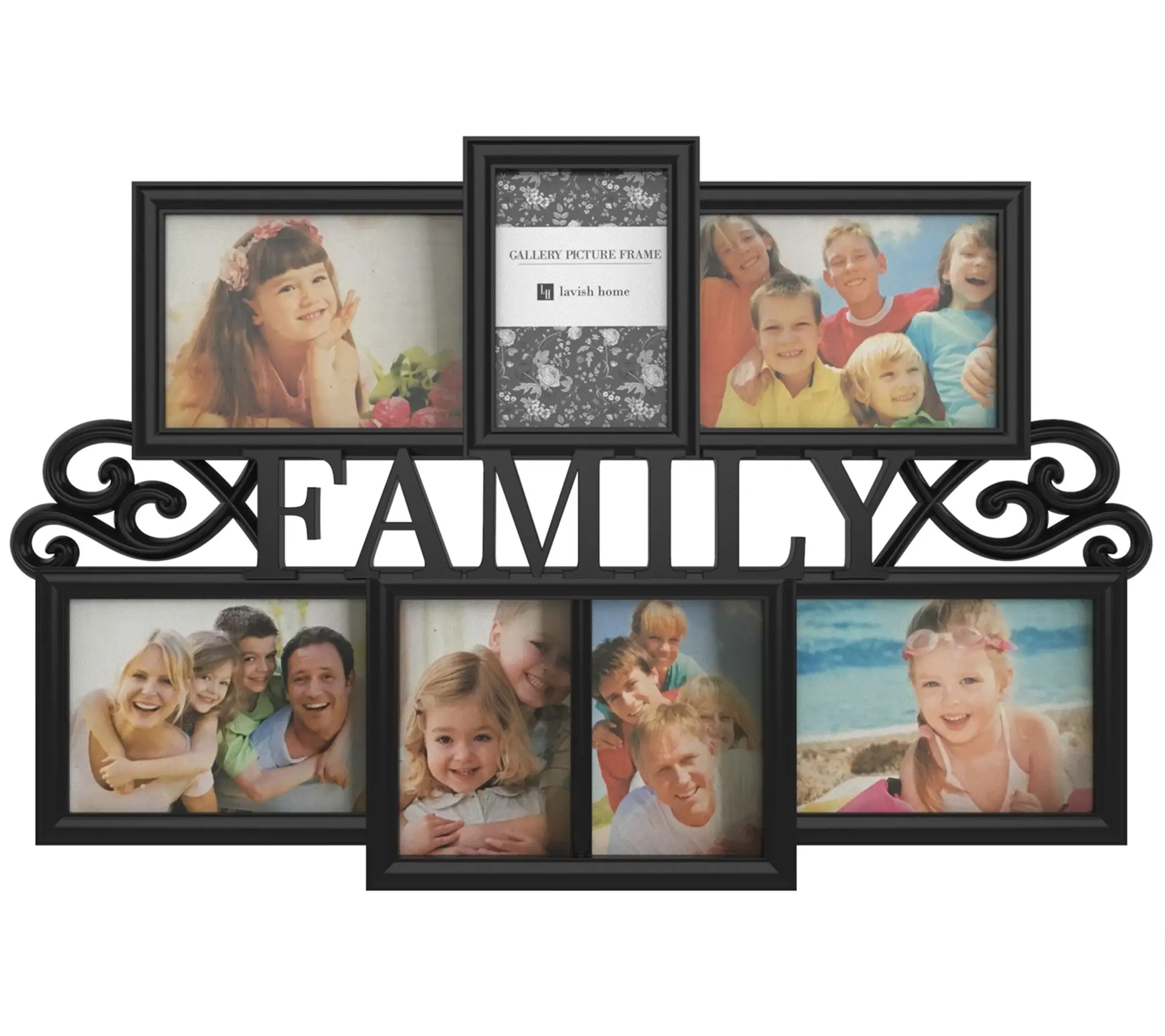 Lavish Home Family Collage Picture Frame Lavish Home Family Collage Picture Frame