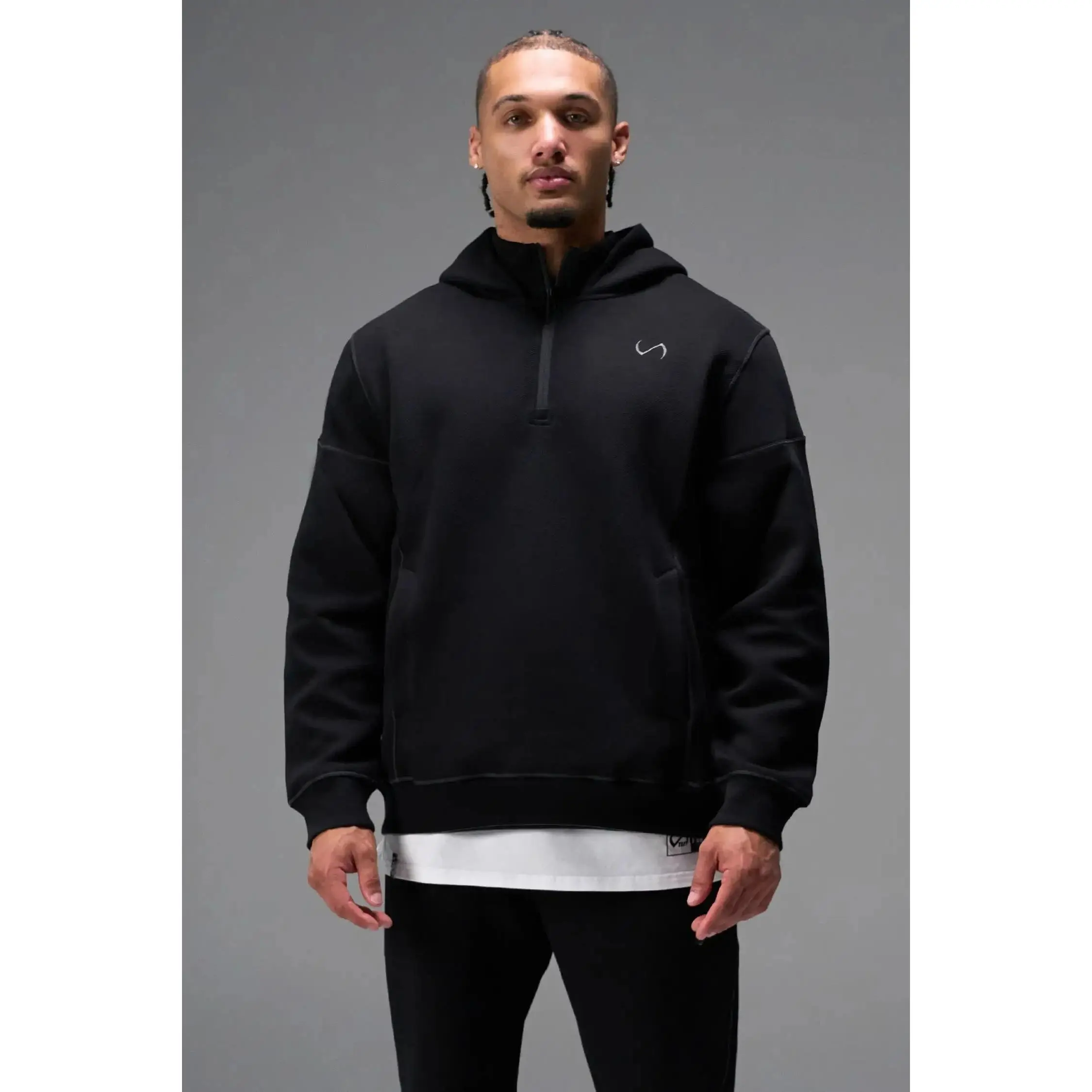 GTS Twill Tech Quarter-Zip Hoodie