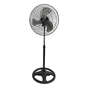 18 in. Industrial Heavy Duty Pedestal Oscillating Metal Stand Fan
