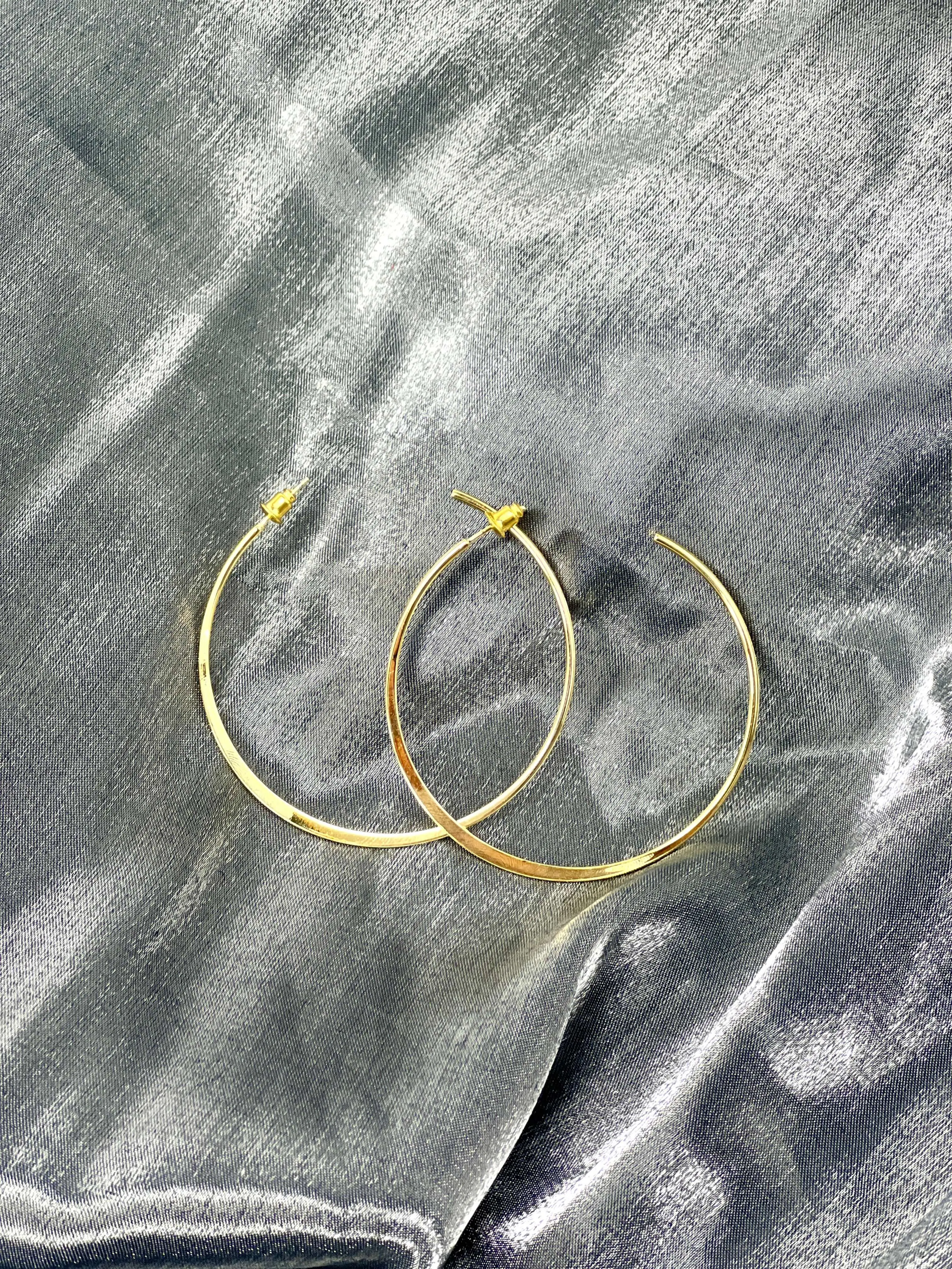 WANDERLUST HOOP EARRINGS