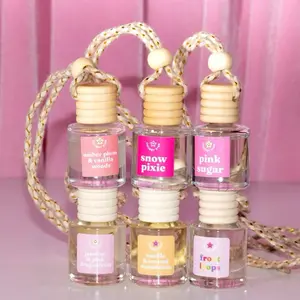 Premium Scented Car Air Freshener - Long Lasting Car Diffuser - Last 60+ Days - Safe Non-Toxic - Stylish Compact Design - Versatile for Cars Offices Closets Bathrooms