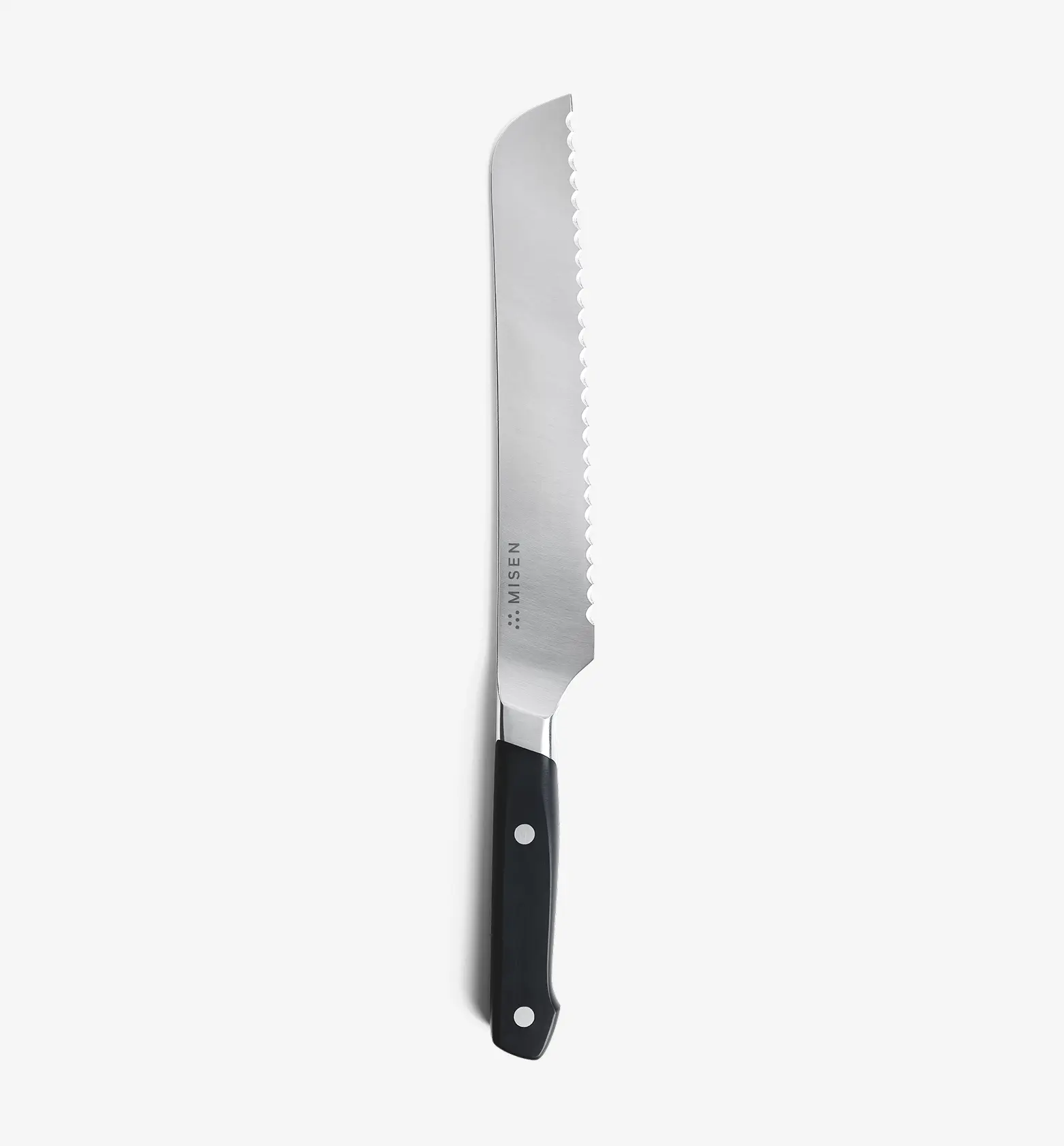 8" Serrated Knife (ACUTO440) - Black