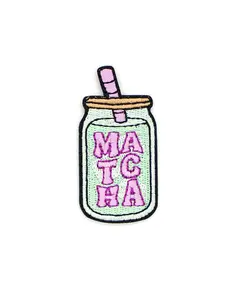 Iced Matcha Jar Small Patch