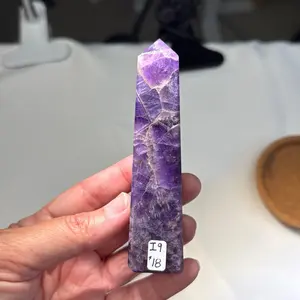 Dream Amethyst Tower (I9) - natural polished