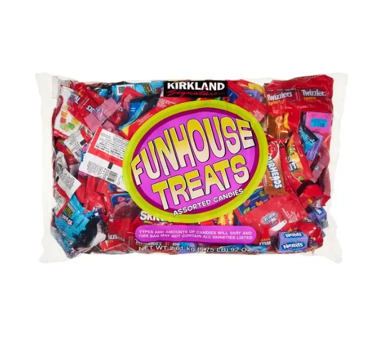 Kirkland Signature Funhouse Treats, Variety Pack, 92 oz, Assorted Chocolate Candy Snacks, Variety Assortment for Parties, Sharing, Holidays, Snacking and Dessert