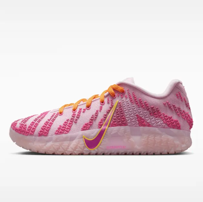 Nike Ja 3 Pink Jelly Bean / Valentine's Day Basketball Shoes by Ja Morant SKU: HF2793-601 Footwear Training Athletic Sneaker Men's Gym Shoes