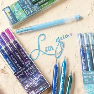 4 Color Drawing Highlighter Pens, Smooth Ink Flow, Fluorescent Glitter Markers for Students, Ideal for Sketching & Note-Marking