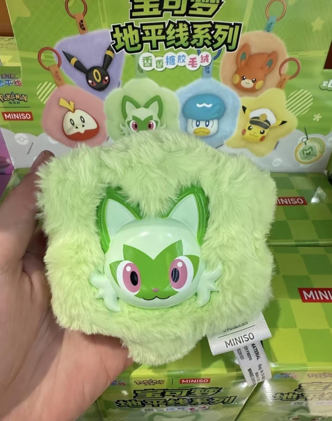 MINISO x Pokémon Horizons Series Scented Vinyl Plush Blind Box, Cute Mystery Collectible Figure, Ideal Gift for Best Friends & Birthday