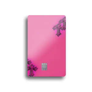 Gothic Crosses Card Skin (PINK)