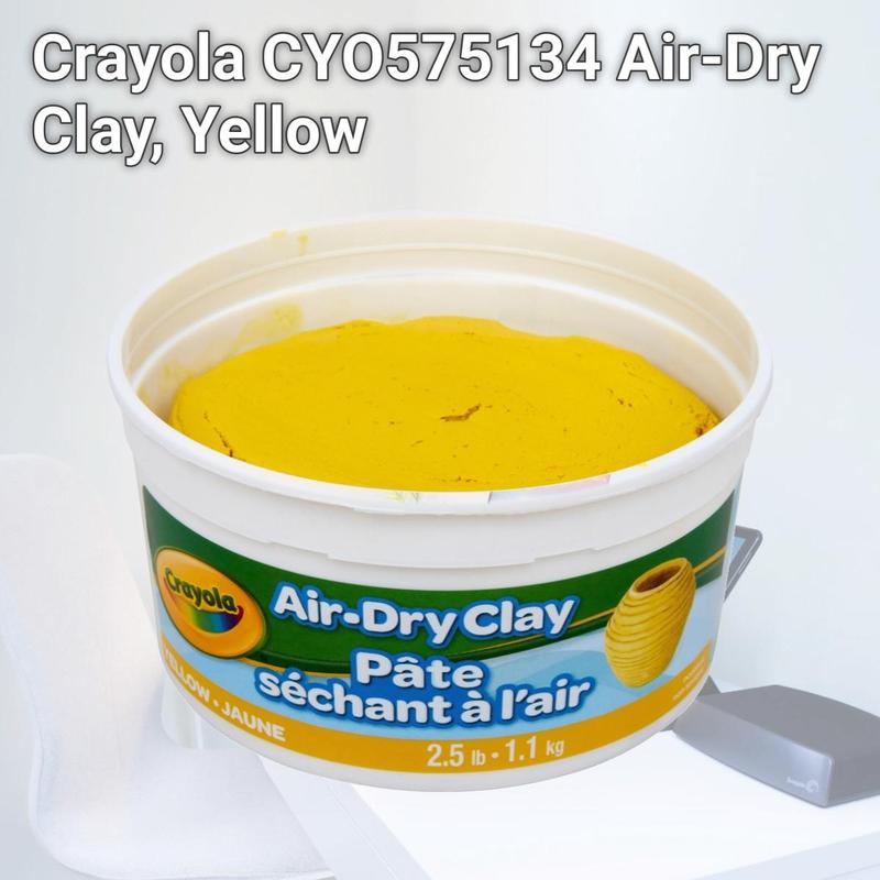 Crayola  Air-Dry Clay, Yellow
