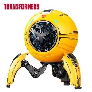 [Authentic Brands] Transformers Bumblebee Bluetooth Speaker (2026 New) – RGB Light, 10W Bass Subwoofer, Wireless BT 5.4, Karaoke Mode, TWS Stereo Pairing, Gaming Desk Smart, PC, iPhone & Android Compatible, Cool Tech Gift for Men, TF-Y17Pro Model Audio fa