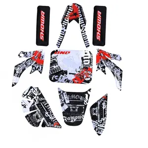 Motorcycle Decal Graphics Sticker Kit For For Honda CRF50 Fairing PIT PRO Dirt Bike Coolster 110cc 125cc