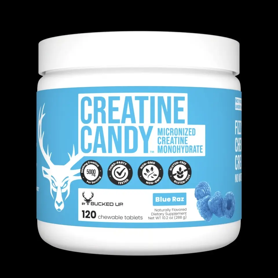 Bucked Up Creatine Candy 24srv