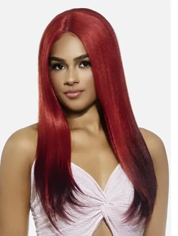 Vivica Fox Aerie 24” V SHAPED STRAIGHT W/ 4” DEEP HD CENTER PART
