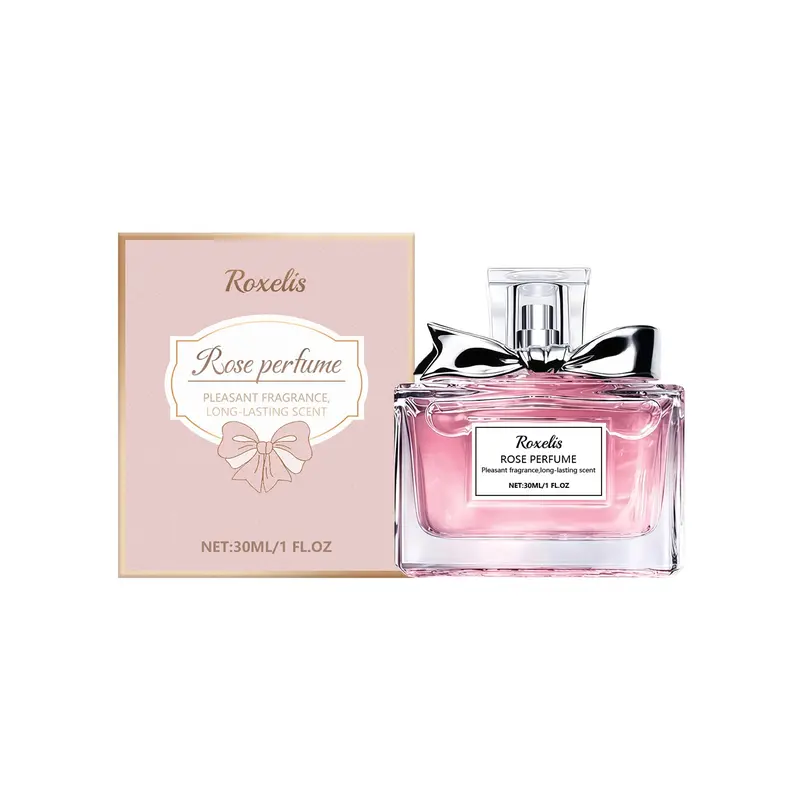 ROXELIS Rose Perfume - Natural Rose Extract Long-Lasting Fresh Fragrance Spray