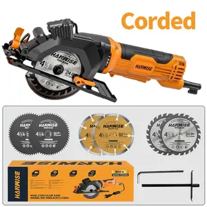 Wired Circular Saw, Suitable For Professional/household Use - Compatible With American Standard Plugs - Maximum Cutting Depth Of 1-11/16 Inches (90 °), Suitable For Woodworking, Pipe Cutting, DIY Projects, Home Renovation