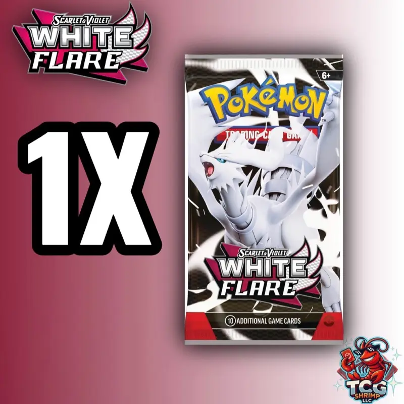 White Flare Pokemon Booster Pack *LIVE RIP*