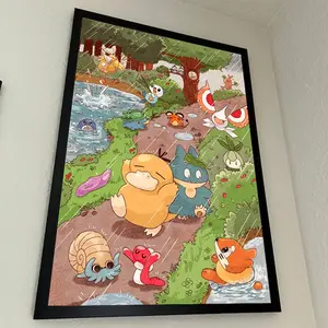 Funny Poster, Home Decor, Gift for Kids