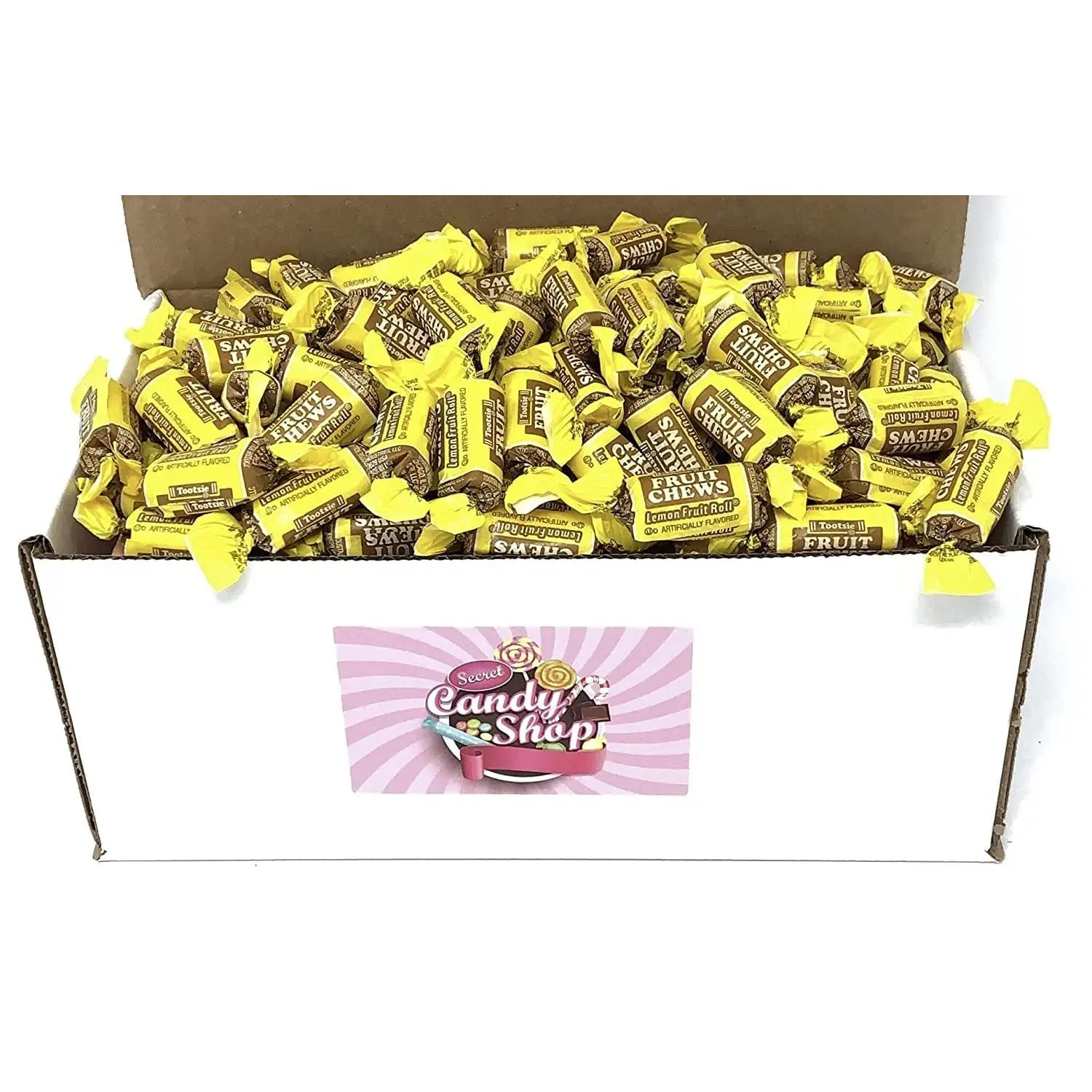 Tootsie Fruit Chews Candy in Box, 5lb (Individually Wrapped)