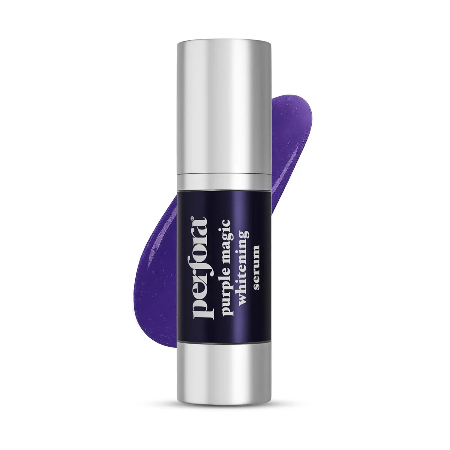 Perfora Purple Teeth Whitening Toothpaste Serum | Color Corrector Purple Toothpaste | Tooth Stain Removal | Enamel Safe & Effective Teeth Whitener | Apple Peach Flavor - 30 ml