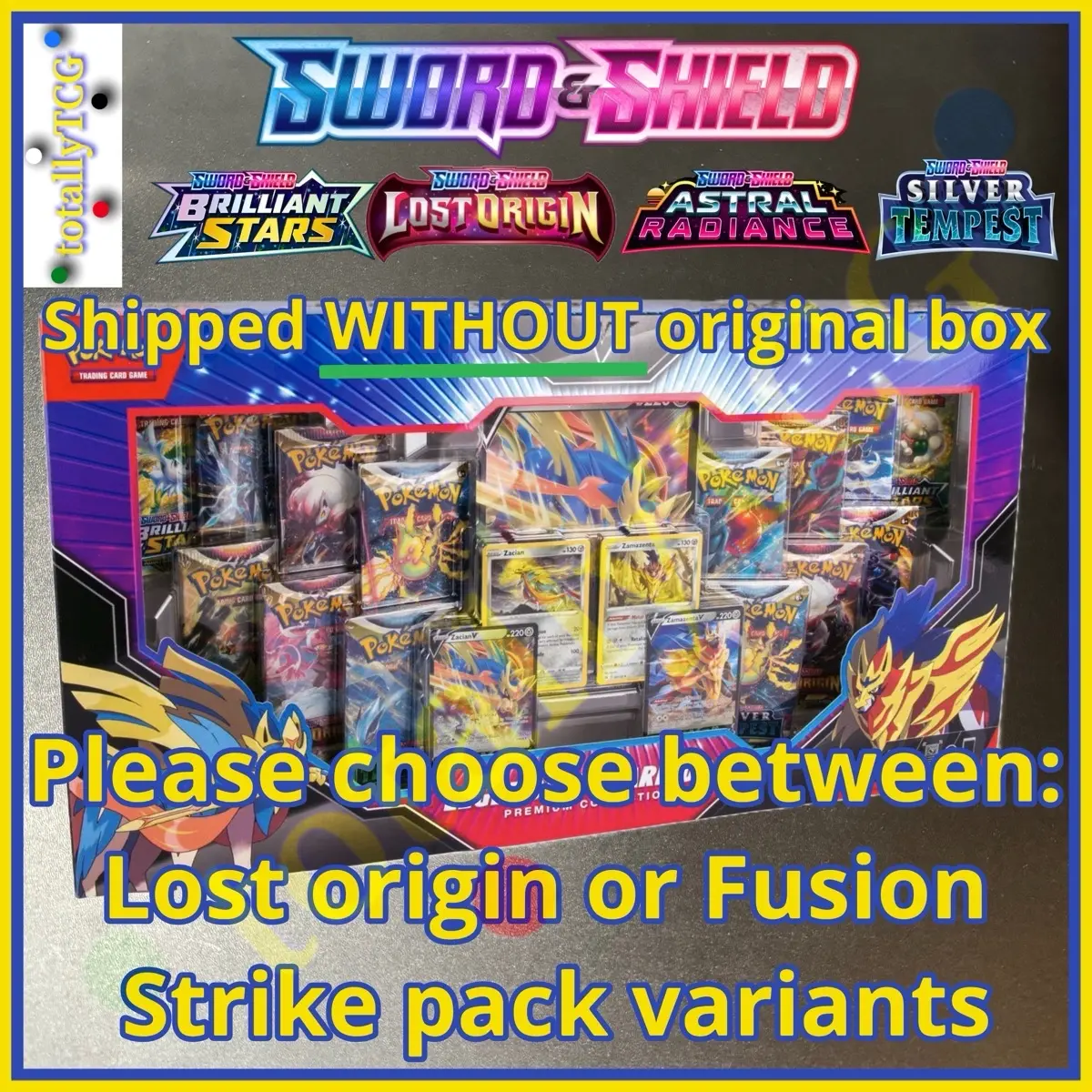 Pokemon Legendary Warriors - Choose LOST ORIGIN or FUSION STRIKE pack variants - (Packs and Promos ONLY)