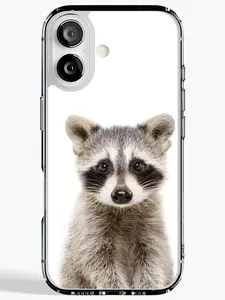 Silly Little Raccoon Case, Midnight Snack Buddy Cover, Lazy Day Mood Design, Funny Cartoon Raccoon Meme, Flat Aesthetic Phone Case for iPhone 17, 17Pro, 16, 15, 14, 13, Samsung S25, S24Fe, S23, S22, A16, A56, Pixel 10Pro, 9A, 8A