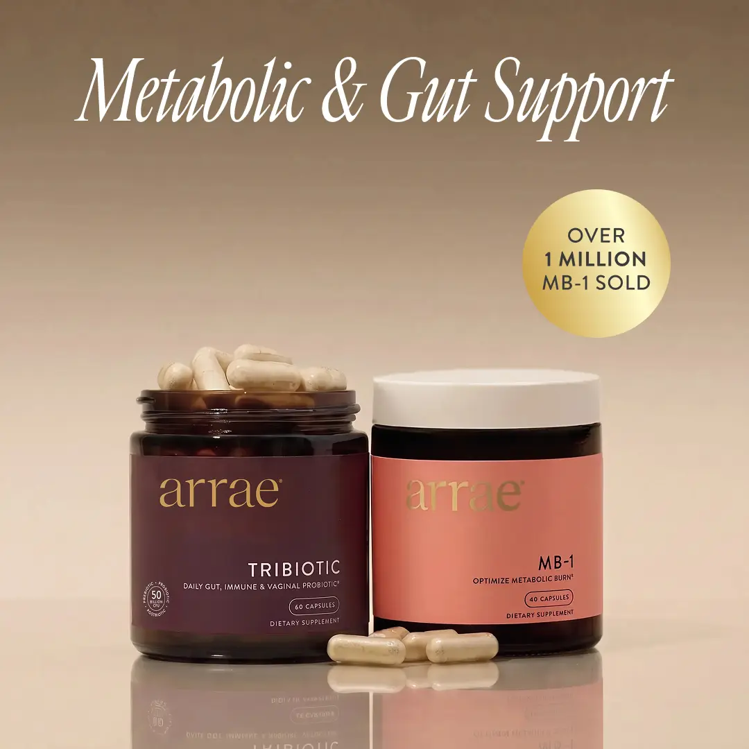 arrae Gut Reset Duo | 3-in-1 Prebiotic, Probiotic, Postbiotic w/ Immunoglobulin + Natural Energy & Overall Health Support | Dietary Supplements