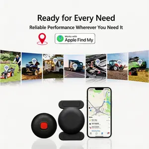【IOS]Mini Magnetic Vehicle GPS Tracker, iOS Compatible, Multi-region Supported, IP67 Waterproof, No-install Magnetic Mount, Works with Apple Find My, Real-time Location Sharing