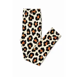 Wild One Leggings - High Waist Leggings Comfortable Fit For Kids Ideal For Everyday Wear - Stretchy Fabric