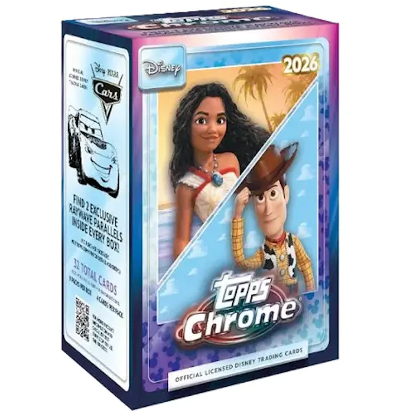 2026 Topps Chrome Disney Value Box(Blaster Box)