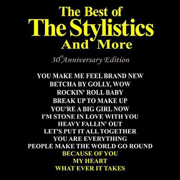 The Stylistics - Best of: 30th Anniversary Edition  [COMPACT DISC - CD]