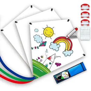 DIY Blank Diamond Kite for Kids & Adults Easy to Fly,Kite Making Kit Bulk,Kites are Used for Parties and Outdoor Beach Activities(3 Pack)7