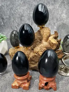 1PC Unique Obsidian Egg Carving, Desktop Decoration, Home Decor, Crystal Ornament, Easter Gift, Best Choice for Crystal Enthusiasts