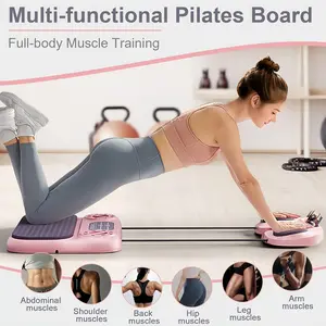 [Perfect Gift For Women] New Improved Upgraded Pilates Bed Set, 8-in-1 Portable And Foldable Improved Upgraded Set, Multi Functional Fitness Equipment, Suitable for Home Exercise, Equipped with Women's Exclusive Abdominal Balance Board, Perfect Gift for W