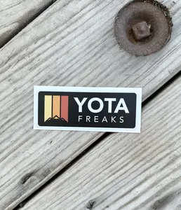 YOTA Freaks Horizontal Retro Color Decal - Decorative Sticker for Home Decor and Decoration