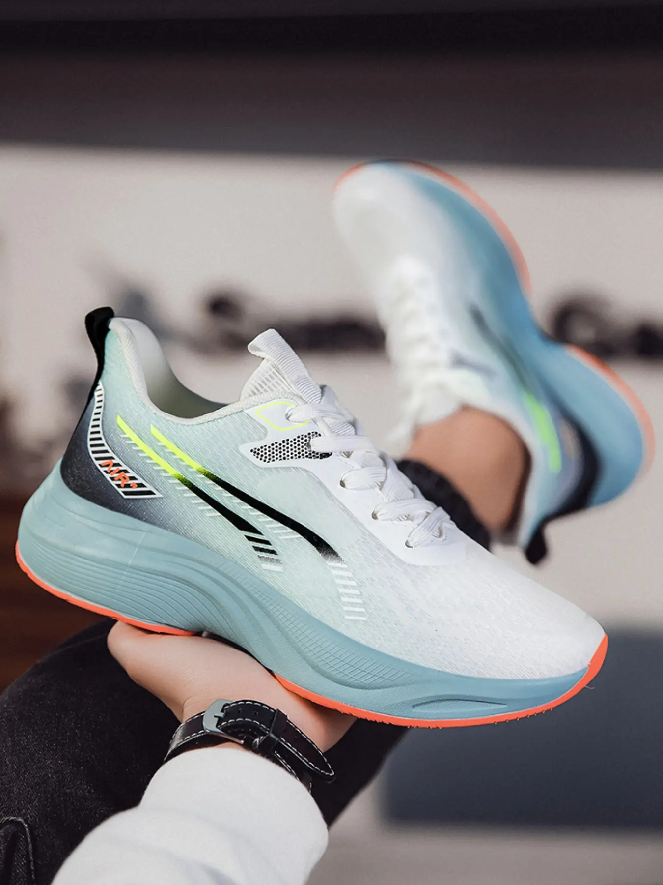 Men's High-Quality Thick Sole Elevator Shoes, Casual Student Fashion Sneakers, All-Season Sports & Leisure Footwear
