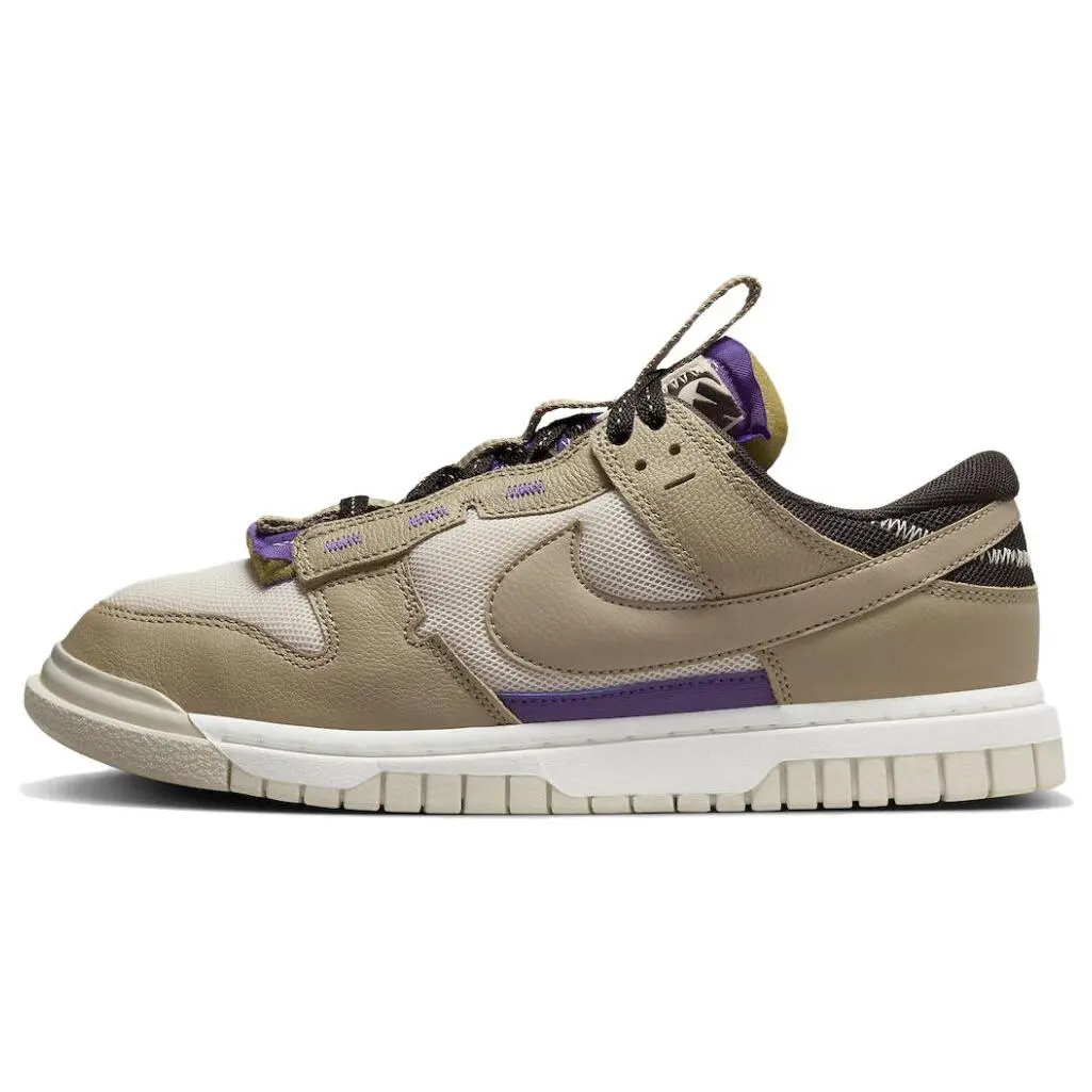 Men's Nike Air Dunk Jumbo 'Mushroom' Footwear - Comfortable Everyday Casual Sneaker Shoe, Round Toe Trainers
