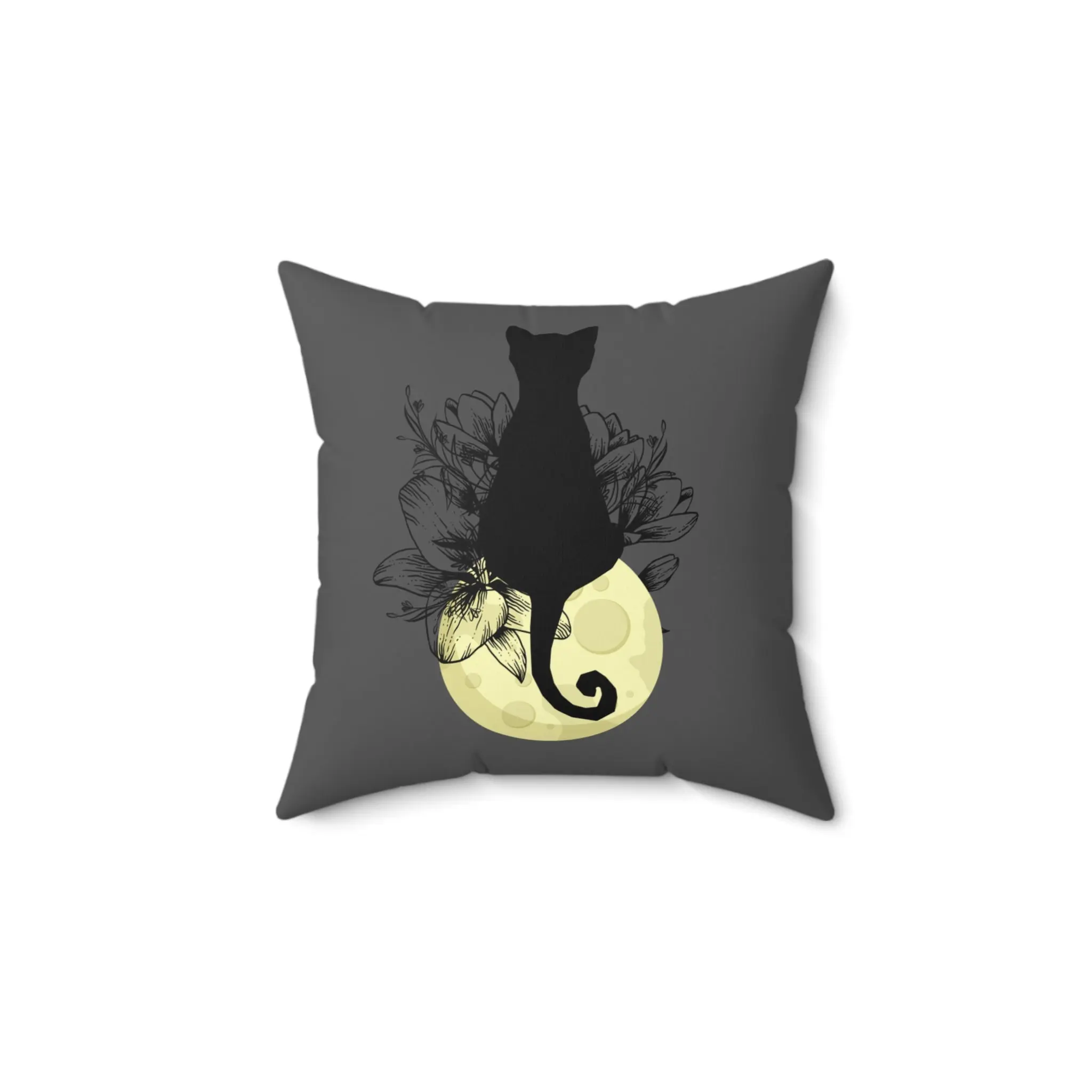 CAT & MOON PILLOW