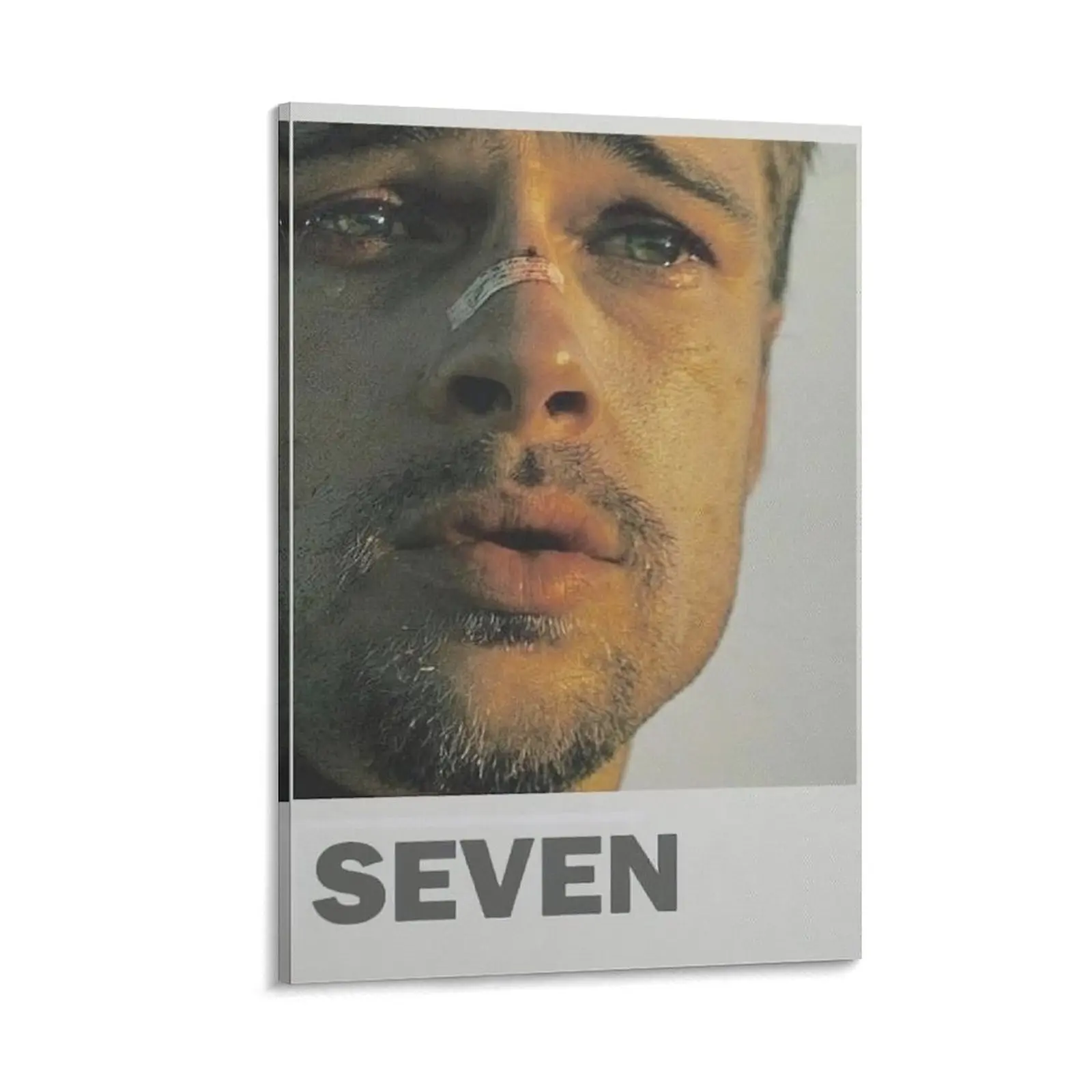 Se7en Film Poster Art - Intriguing Canvas Wall Print to Enhance Your Home's Dark Aesthetic, Perfect for Movie Lovers Canvas Poster Bedroom Decor Sports Landscape Office Room Decor Gift Frames Ornaments Artistic Decoration