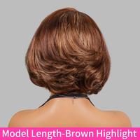 Model Length-Brown Highlight