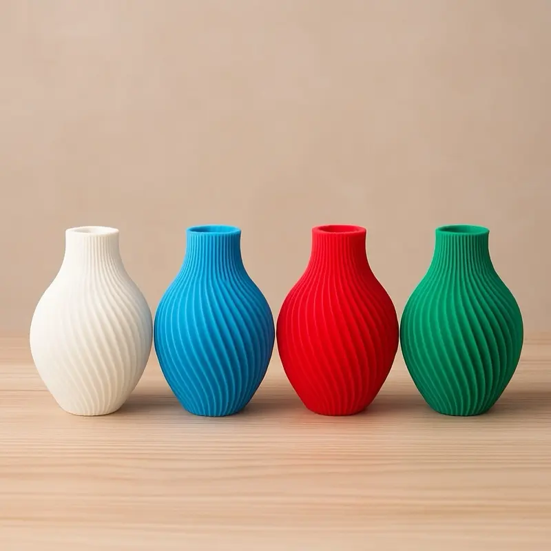 Aesthetic 3D Printed Vase – Modern Minimalist Room Decor ”